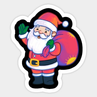 Santa Claus Sticker